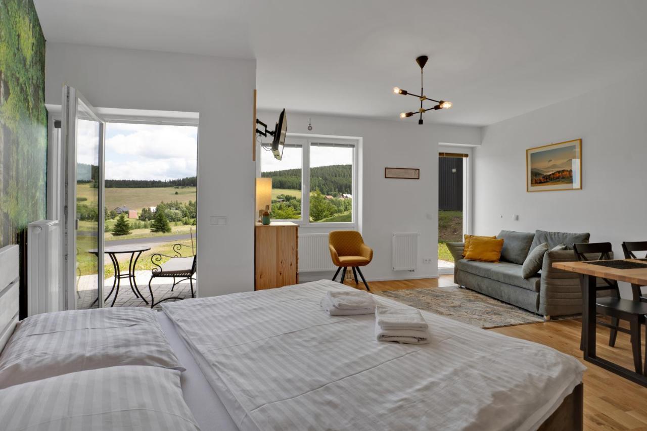 Meadows Apartments Klinovec Loučná pod Klínovcem Esterno foto